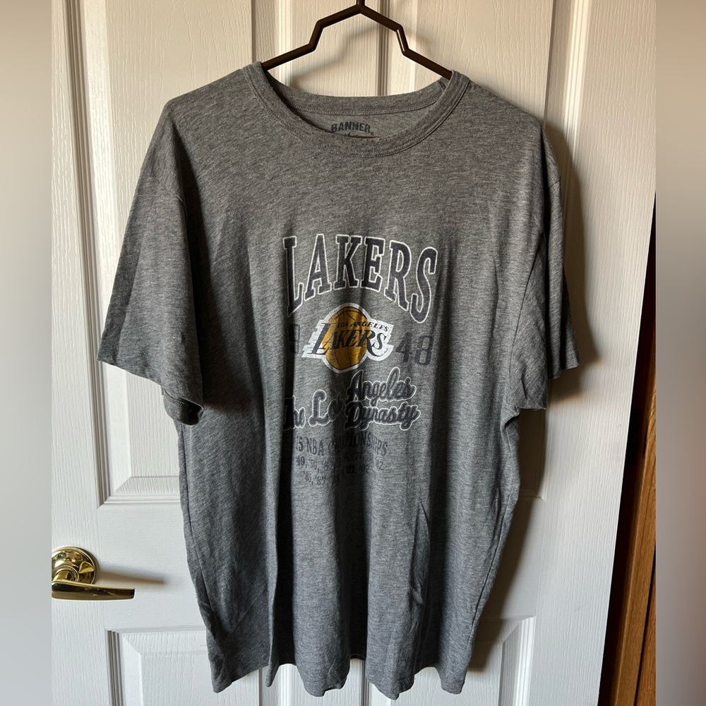 Los Angeles Lakers Banner 47 T Shirt